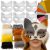 DIY Cat Mask 6 pcs + Accessories Maaleo 26570
