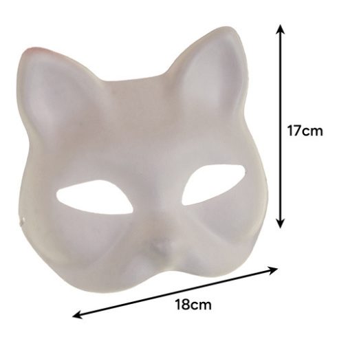 DIY Cat Mask 6 pcs + Accessories Maaleo 26570