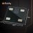 LCD bathroom scale - analytical black Ruhhy 20675