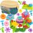 Construction blocks - garden 139 pieces 26331