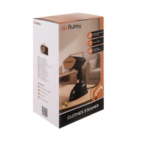 2000W black clothes steamer Velira Ruhhy 26901