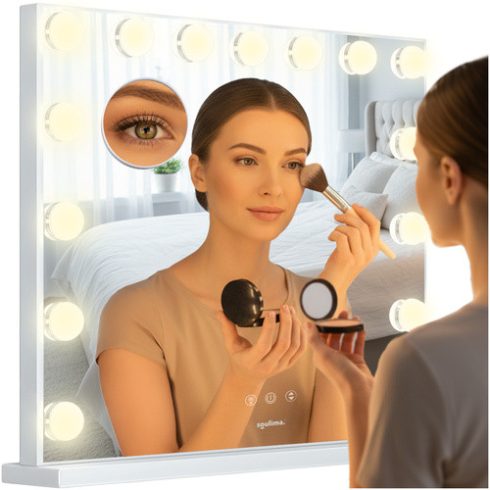 Kozmetikai tükör 58x46cm LED Soulima 26129