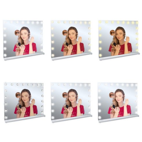 Kozmetikai tükör 58x46cm LED Soulima 26129