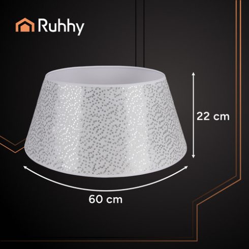 Christmas tree cover 60x22cm silver Ruhhy 25361