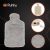 Rubber hot water bottle in a cover 3.5L Ruhhy 26384