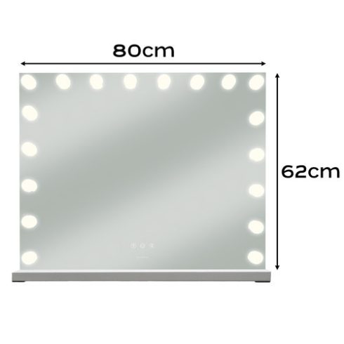 Kozmetikai tükör 80x62cm LED Soulima 25808