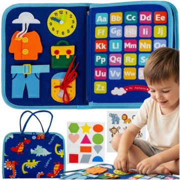 Manipulative book - blue Kruzzel 26881