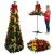 Összecsukható karácsonyfa díszekkel 1,8m Ruhhy 26757