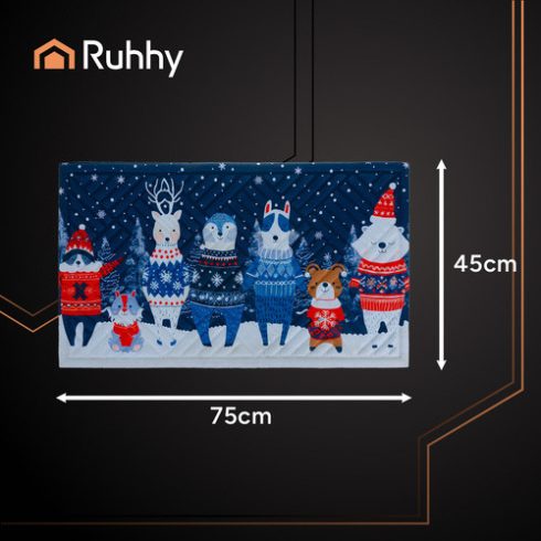Christmas doormat 75x45cm Ruhhy 26636