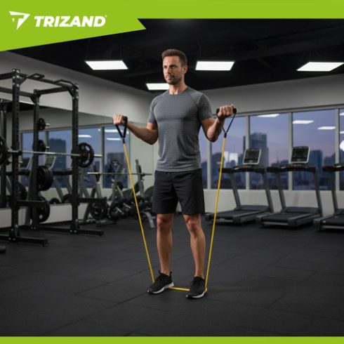Set of exercise bands - 5 pcs Trizand 25880