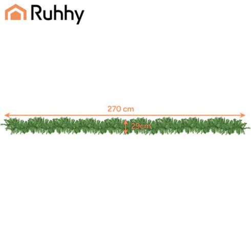 Christmas tree garland 2.7m Ruhhy 26243