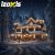Outdoor lights 500LED 22.5m warm white Izoxis 23223