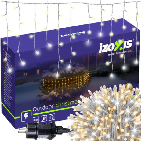 Outdoor lights 100LED 4m Izoxis 26858