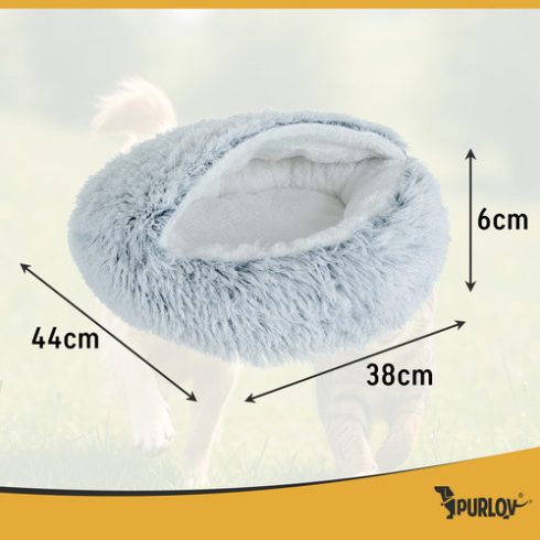 Dog/cat bed - plush Purlov 26583