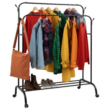 Ruhhy 27084 clothes hanger on wheels