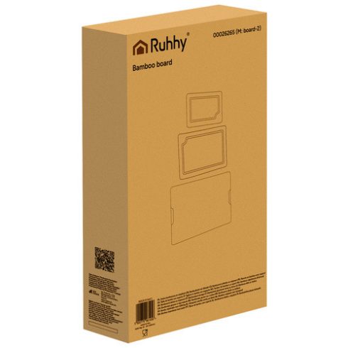Bamboo cutting board - 3 pcs + Ruhhy stand