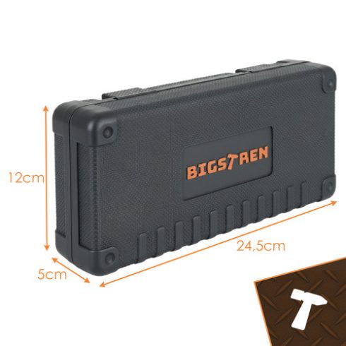 Tool set in a 46-piece case. Bigstreen 26844