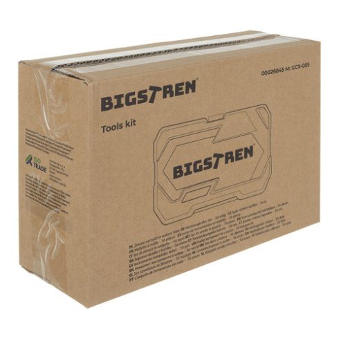 Szerszámkészlet 56 darabos tokban. Bigstreen 26845