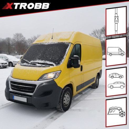 Anti-frost cover for a bus - Xtrobb set