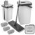 Ruhhy 27232 double-chamber mop 11L with covers