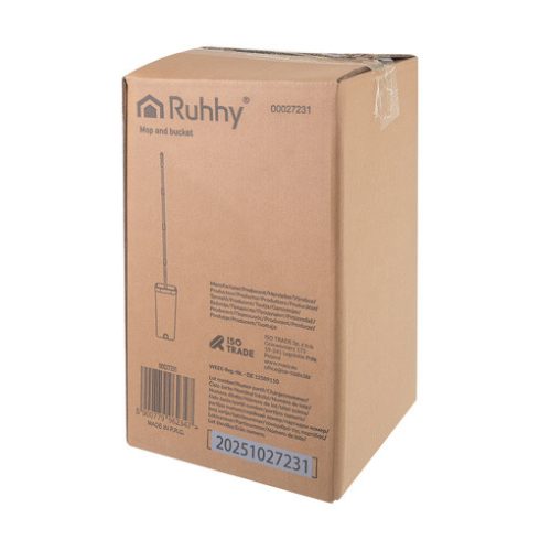 Double-chamber mop 8.5L with covers Ruhhy 27231