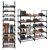 Ruhhy 10-level shoe shelf 45x30x174cm