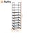 Ruhhy 10-level shoe shelf 45x30x174cm