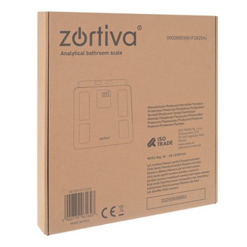 Zortiva 26893 analitikai fürdőszobai mérleg