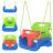Kruzzel 3-in-1 green and blue children's swing