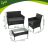 Black rattan garden furniture Gardlov 26908