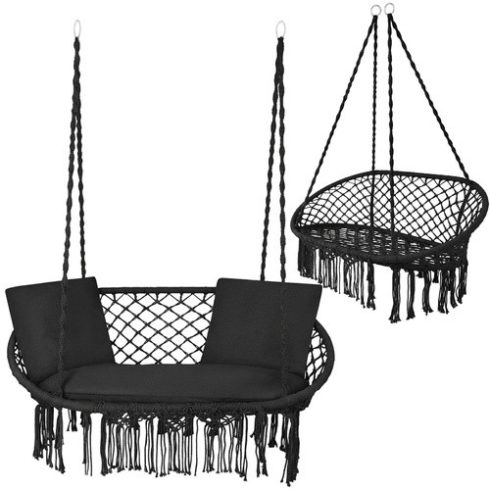 Gardlov double black crow's nest swing