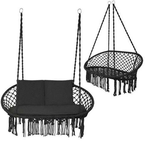 Gardlov double black crow's nest swing
