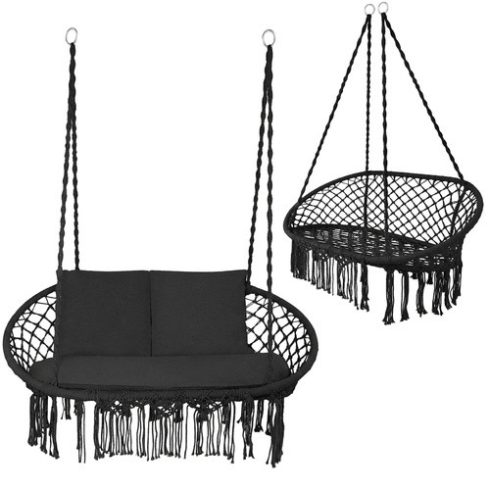 Gardlov double black crow's nest swing