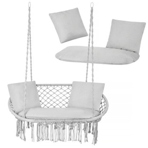 Gardlov double swing cushion - gray