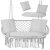 Gardlov double swing cushion - gray