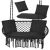 Gardlov double swing cushion - black
