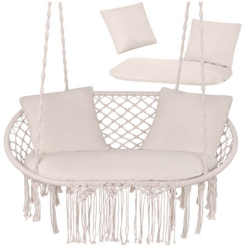 Gardlov double swing cushion - cream