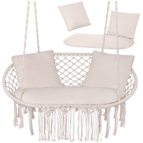 Gardlov double swing cushion - cream