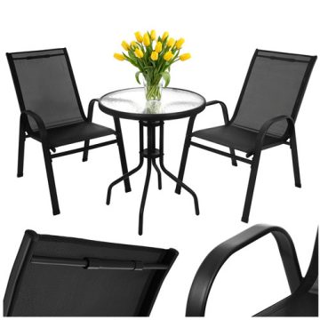 Balkon bútorkészlet - asztal + 2 Gardlov szék