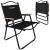 Garden chair 54x56x79cm black Trizand