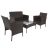 Brown rattan garden furniture Gardlov 26911