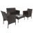 Brown rattan garden furniture Gardlov 26911