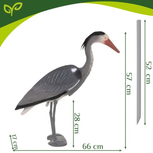 Garden decoration - Gardlov's heron