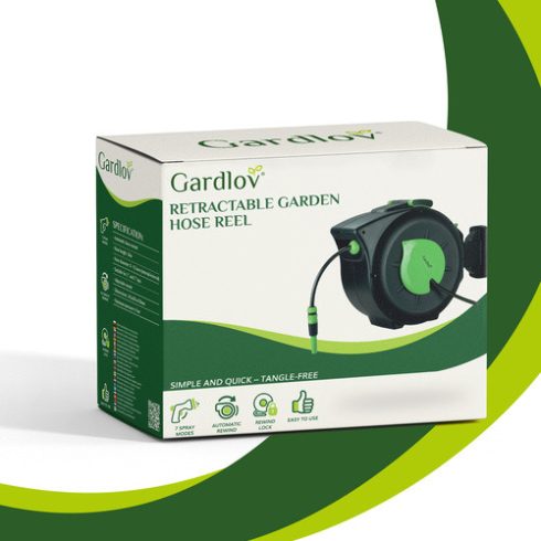 Automata orsó 30 m-es Gardlov kerti tömlőhöz