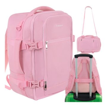 Tourist backpack 40x25x20cm pink Trizand