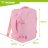 Tourist backpack 40x25x20cm pink Trizand