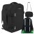 Trizand black 40x25x20cm hiking backpack