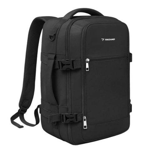Trizand black 40x25x20cm hiking backpack