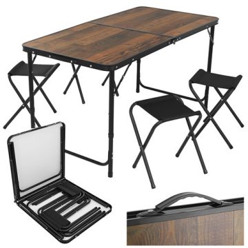 Gardlov folding garden table + 4 chairs