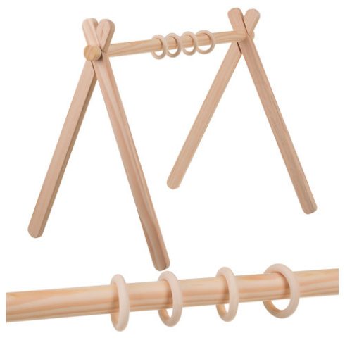 Kruzzel wooden educational stand for children
